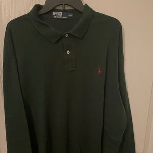 Long sleeve polo